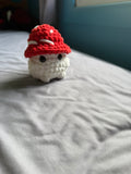 Crochet mushroom buddy