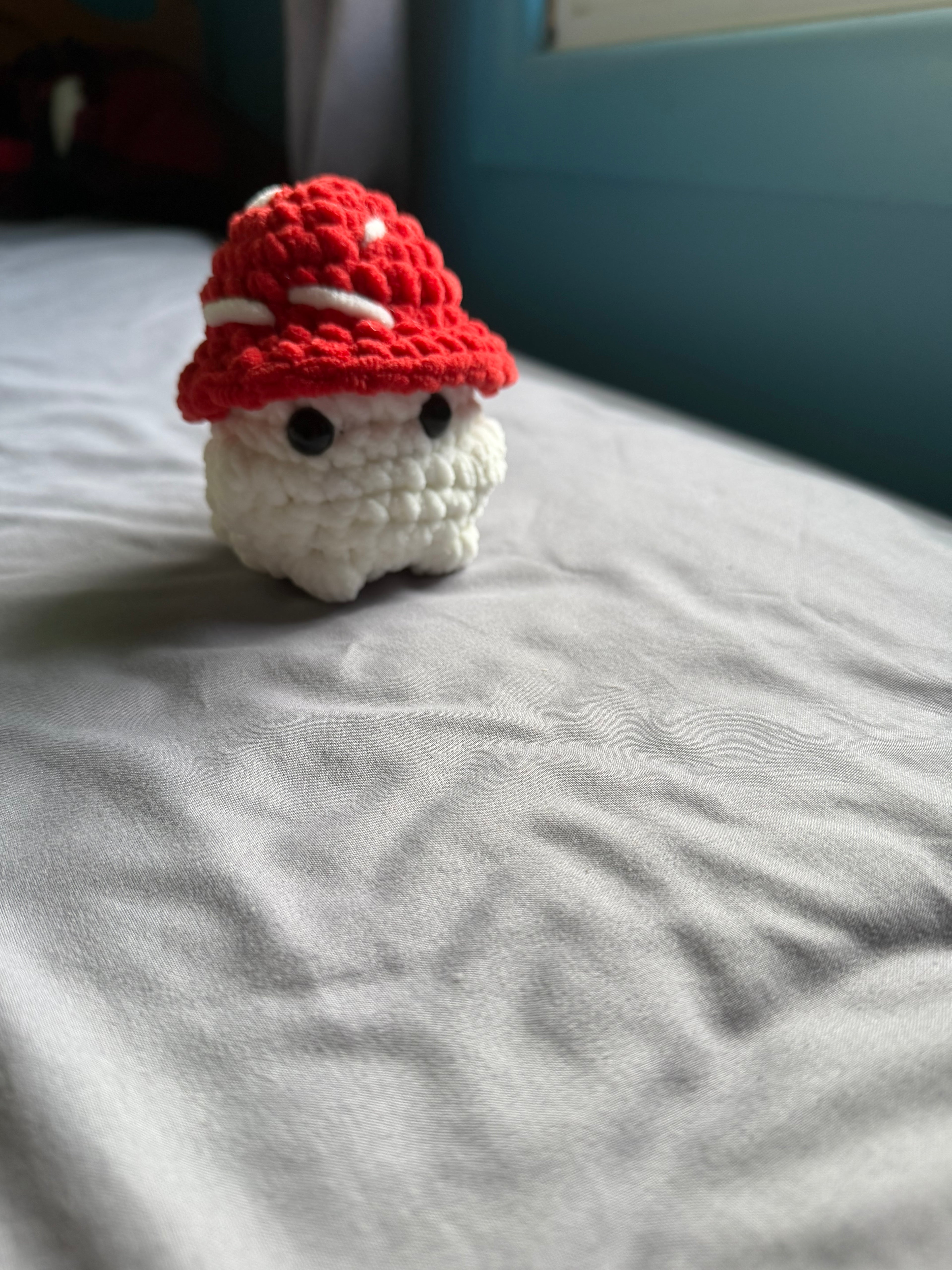 Crochet mushroom buddy